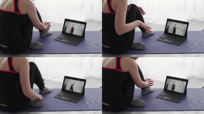 健身博客运动女性在线训练视频