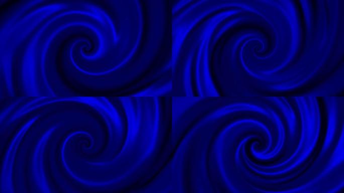 螺旋背景与催眠效果蓝色
