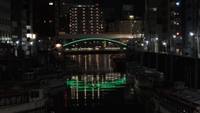 东京柳桥夜景2021年12月