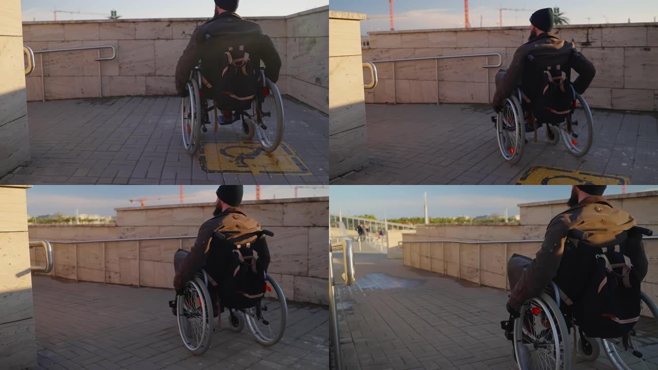 残疾人友好型城市的残疾人