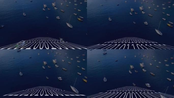 海景数据处理动画合成剪辑大数据