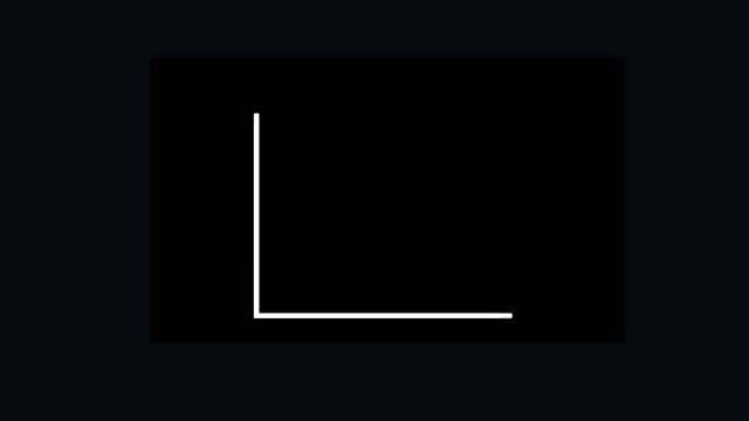 经济条形图图，孤立在白色背景上。