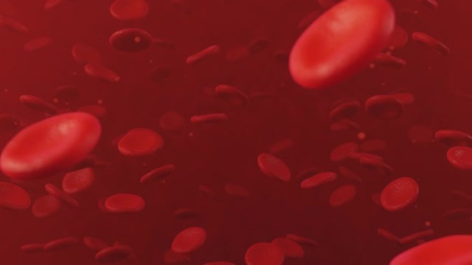 计算机生成医学概念红细胞