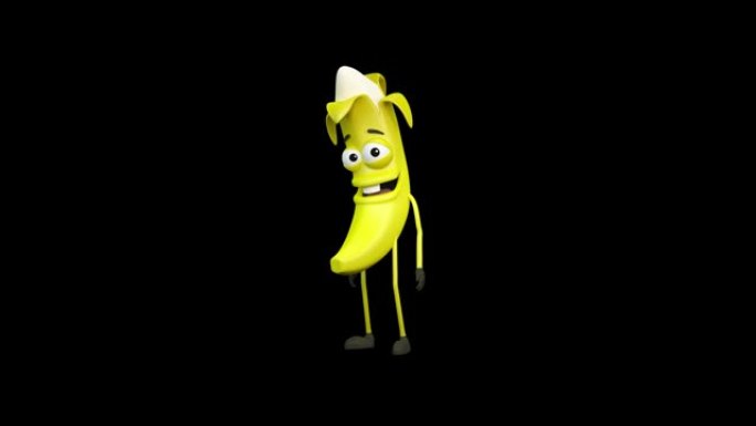 香蕉快乐跳跃