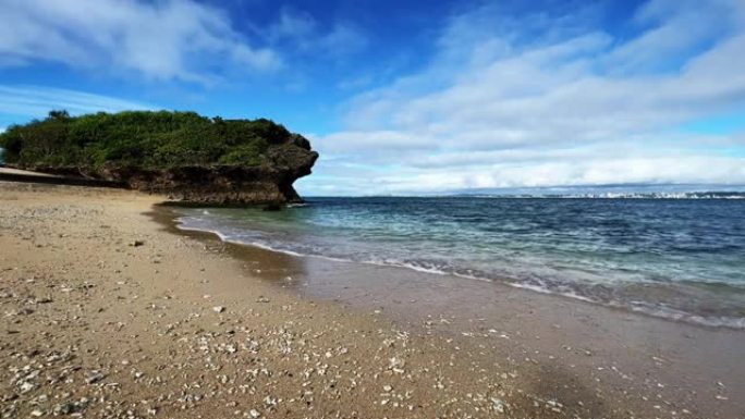 冲绳乌拉索伊西海岸卡梅兹风景