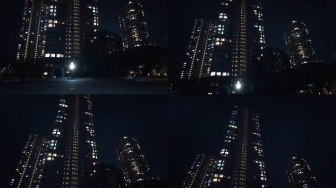 东京塔大厦公寓夜景2021年11月