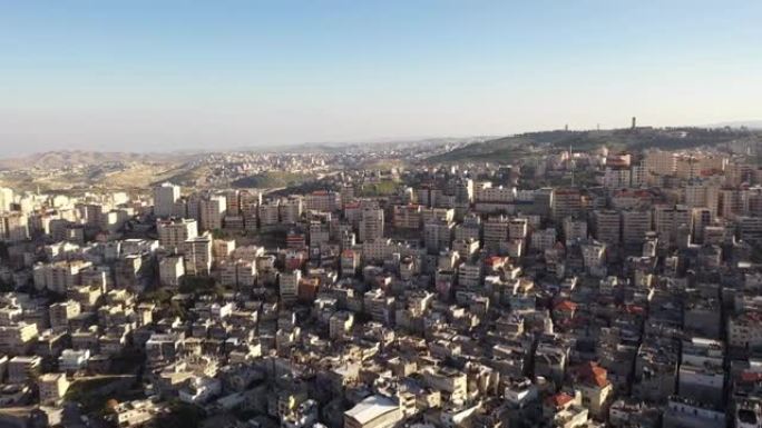 巴勒斯坦阿纳塔难民营-鸟瞰图