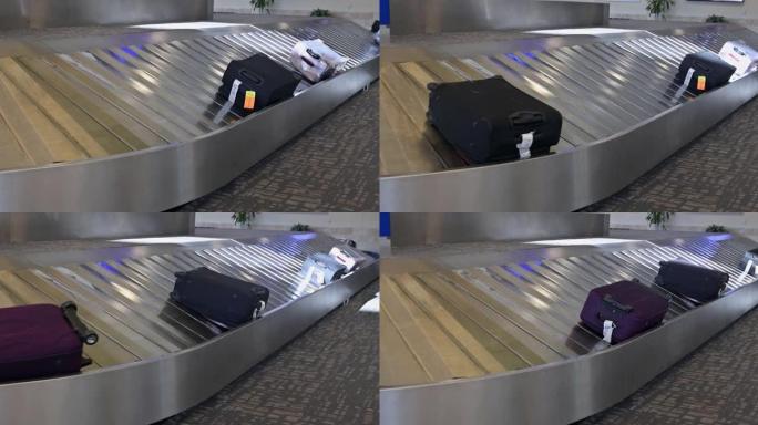 机场的行李提取转盘