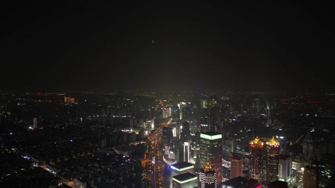4k原素材-上海夜景