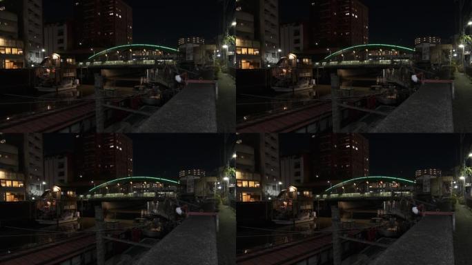东京柳桥夜景2021年12月