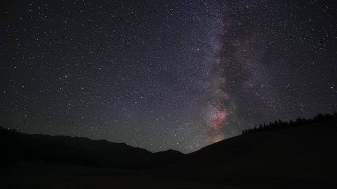 山里的星空