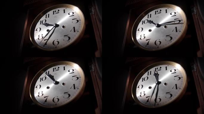 一个旧的HAC发条时钟的快速延时超过3小时