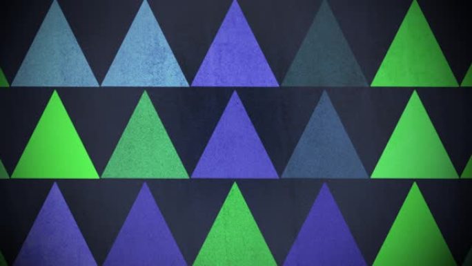 抽象彩色几何三角形图案