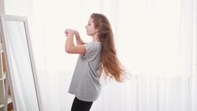 青少年跳舞家庭训练享受运动