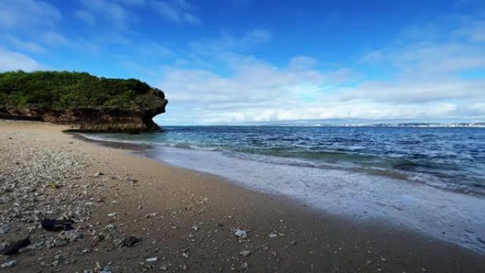 冲绳乌拉索伊西海岸卡梅兹风景