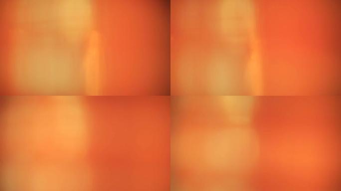 橙色光泄漏抽象反射视频