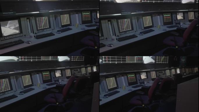 80年代航天飞机控制站地面控制
