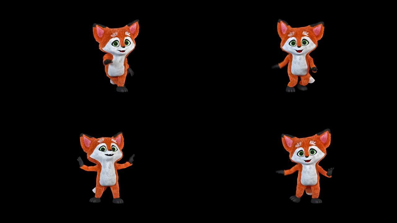 小狐狸跳嘻哈舞
