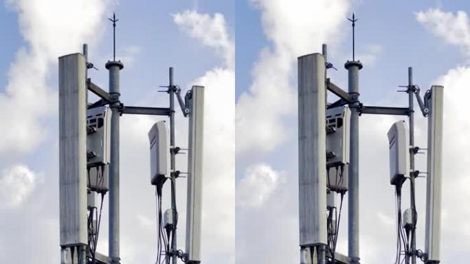 5G，蓝天上的4g通信塔