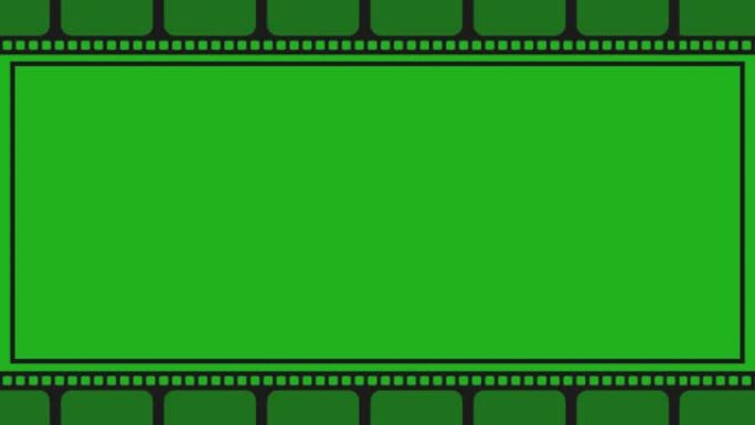 绿屏背景的视频卷轴运动图形