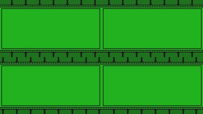 绿屏背景的视频卷轴运动图形