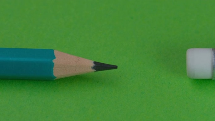 一支简单的木制铅笔