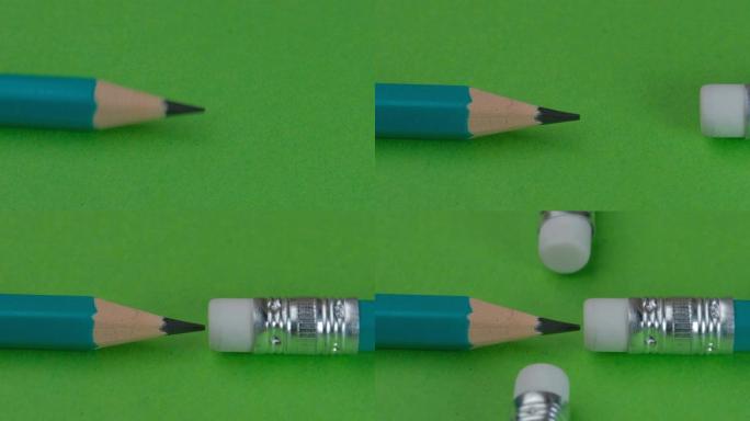 一支简单的木制铅笔