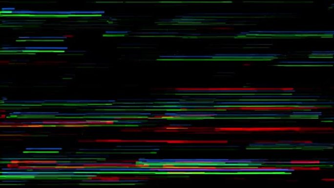 被黑客攻击的电脑屏幕有故障效果。带有失真线的错误模板。带噪声波的抽象数字背景。3D渲染。