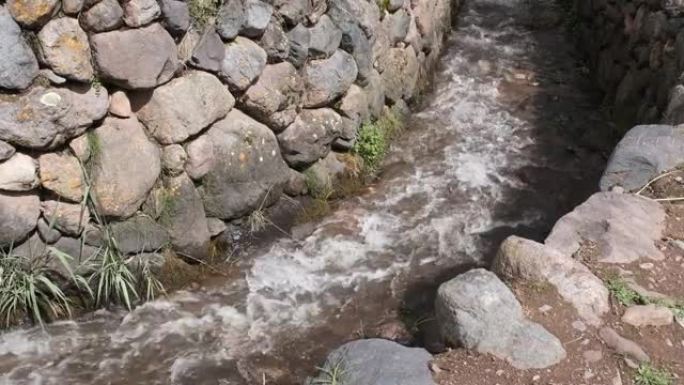 秘鲁尤卡伊的水渠