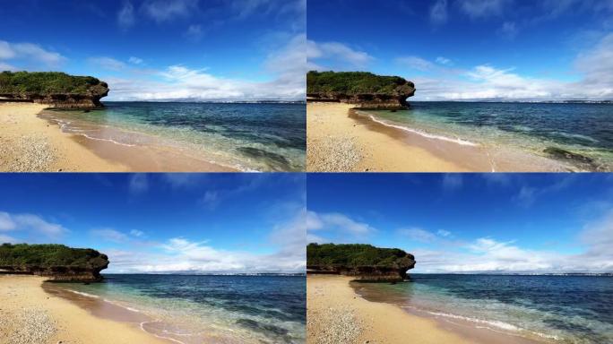 冲绳乌拉索伊西海岸卡梅兹风景