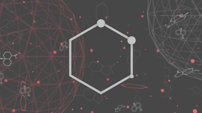 碳石墨烯纳米材料化学结构图标