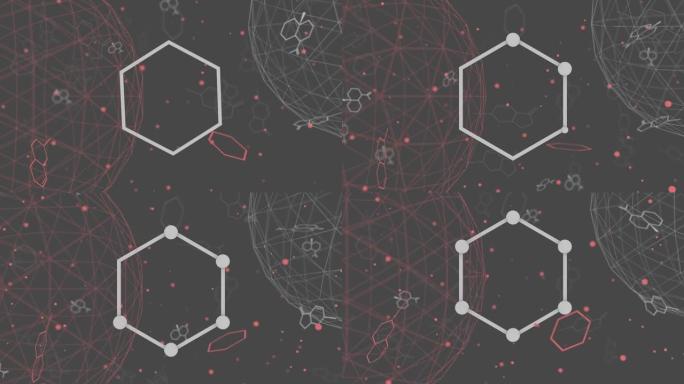 碳石墨烯纳米材料化学结构图标