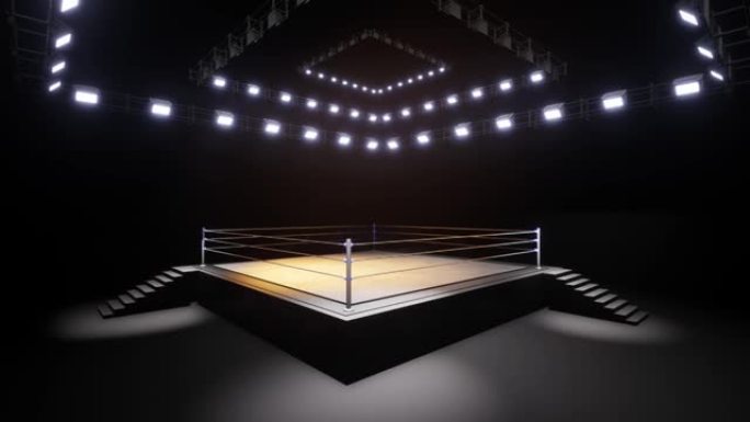 运动摔跤和拳击。运动4k专业背景动画