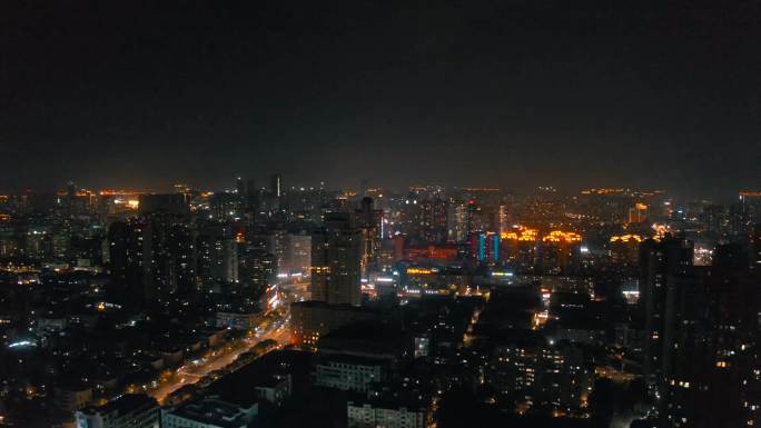 4K温州城市夜景合集