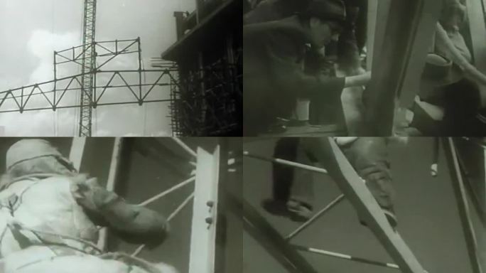50年代一汽工厂建设影像7