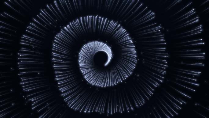 梦幻流动光效粒子