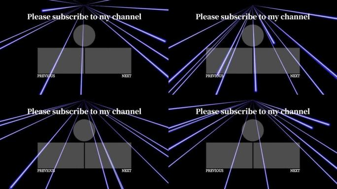 激光舞台设置光束端卡结束屏幕运动图形