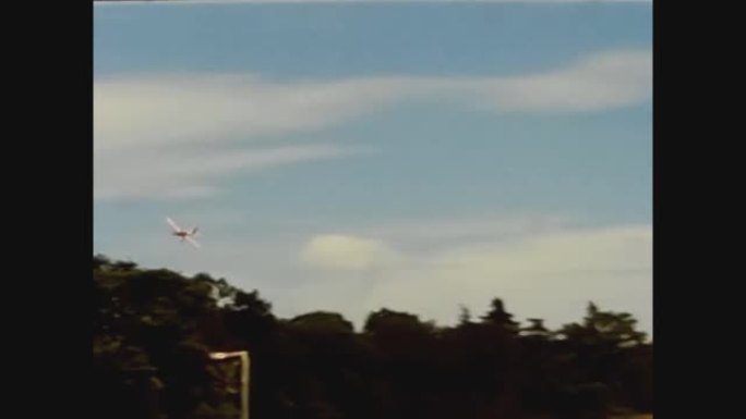 英国1969，特技飞行惊险表演在60年代