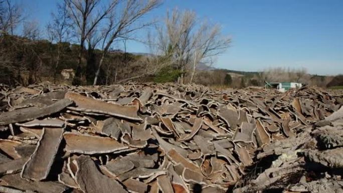 工业工厂加工用堆叠式树皮树生产