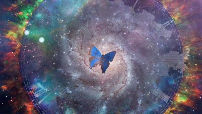 蝴蝶和星系