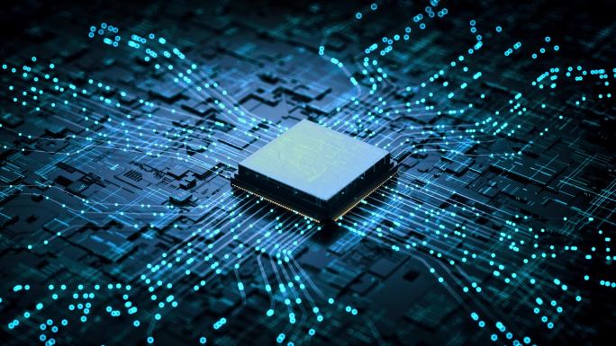 人工智能5G芯片科技AI芯片CPU