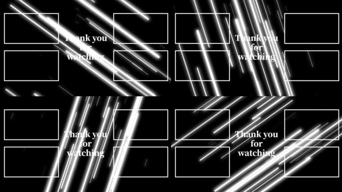 物体照明端卡结束屏幕运动图形