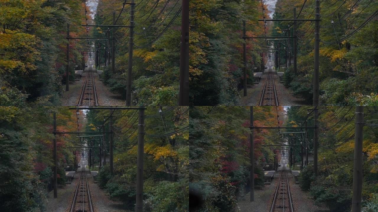 日本箱根箱根铁路与箱根登山列车折返系统