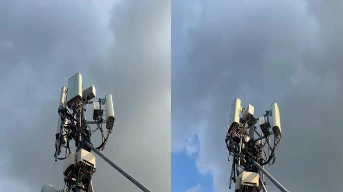 5G，蓝天上的4g通信塔