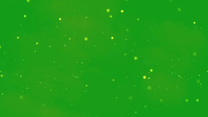 飞火粒子运动图形与绿屏背景