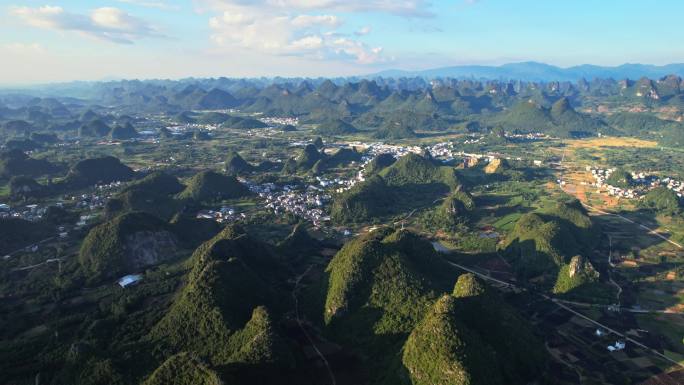 桂林翠屏五指山喀斯特地貌