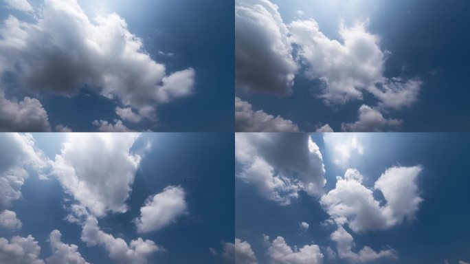 天空白云云卷云舒丨4K丨延时摄影