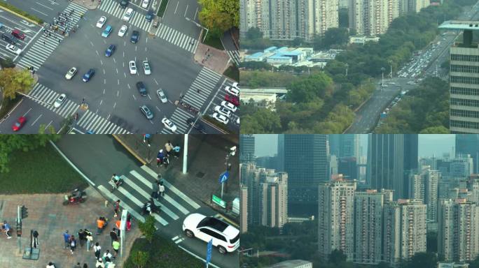 深圳城市空镜4k素材