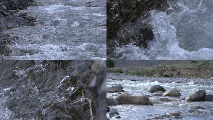 河水 玛尼堆 河流 高速 升格