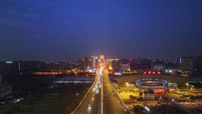 成都二环人南立交夜景